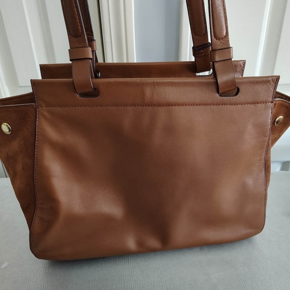Halston Brown Heritage Shoulder Bag - Picture 10 of 14